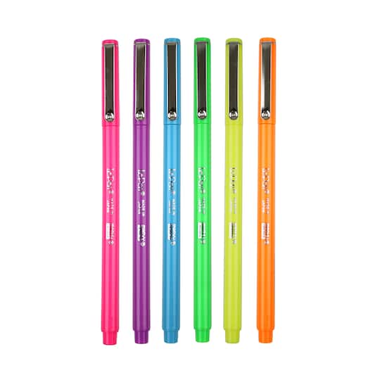 Marvy® Uchida LePen® Extra Fine 6 Neon Pen Set